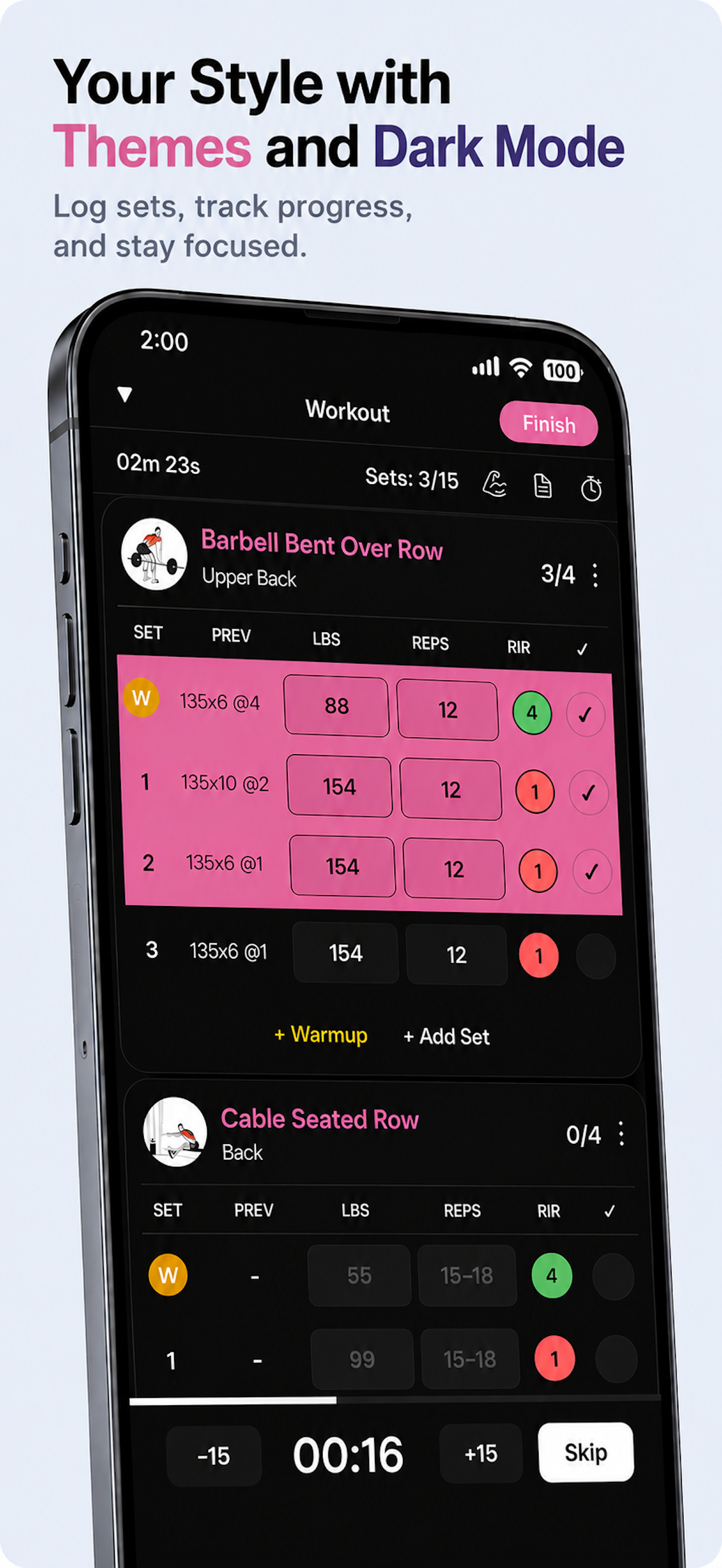 Setora: Workout Tracker