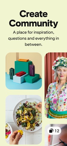 Pinterest Create Community iPhone screenshot