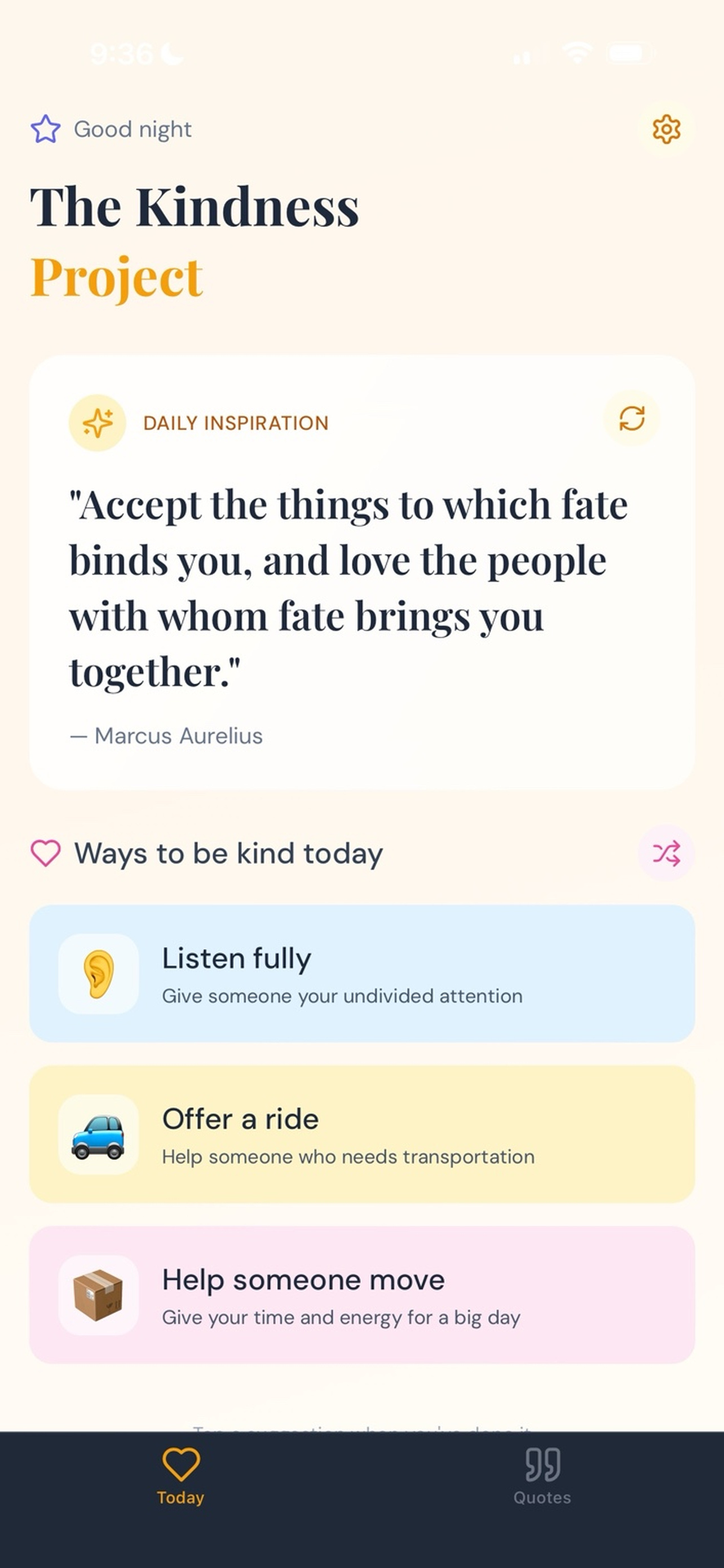 The Kindness Project