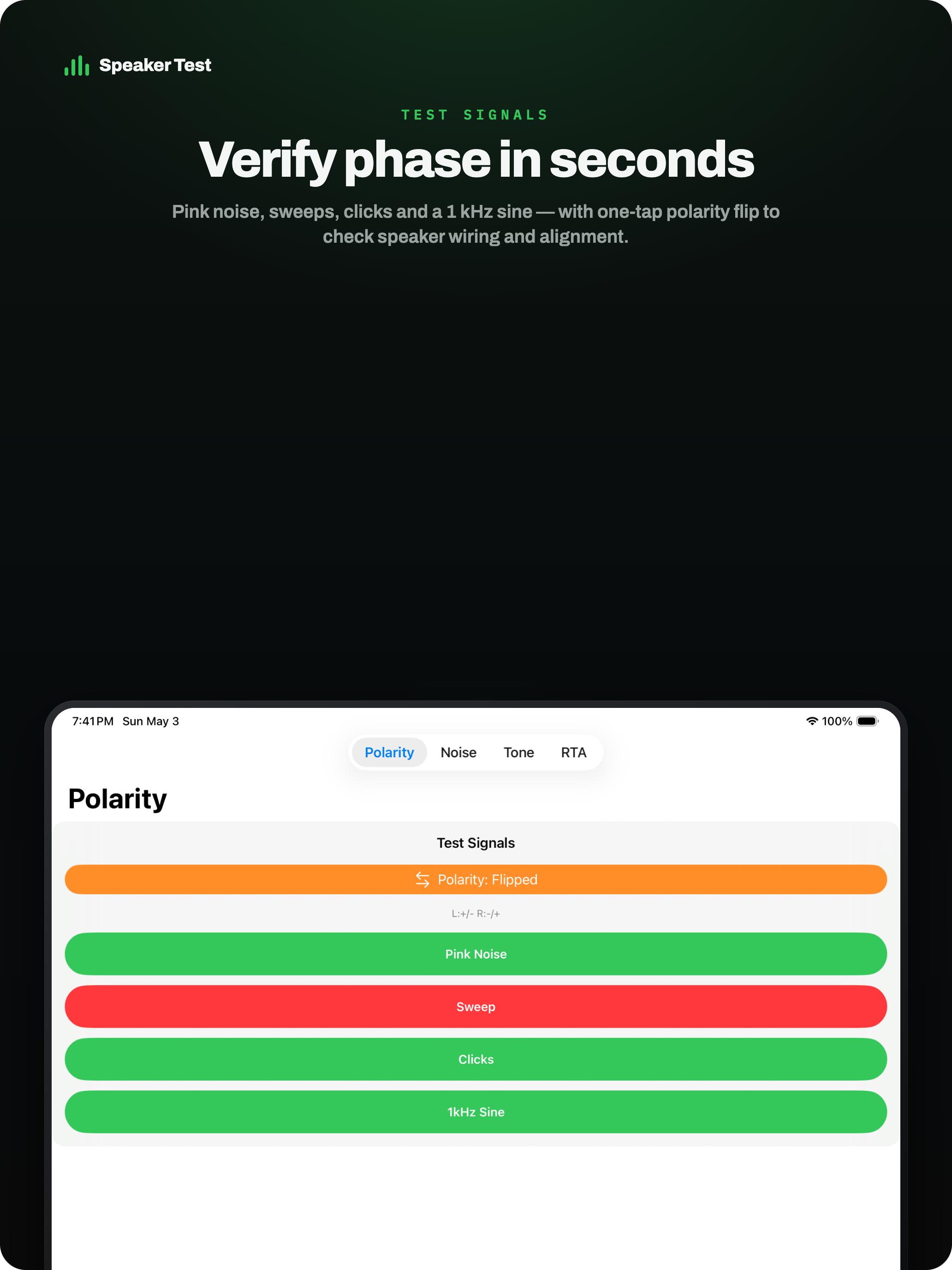 Audio Techniques|Speaker Test screenshot 5