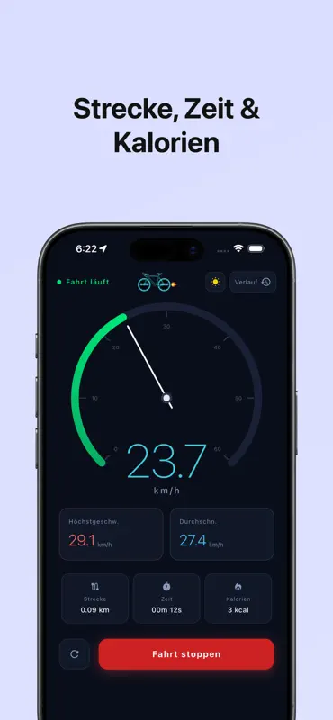 Jasog PRO - Fahrradtacho screenshot 2 of 4