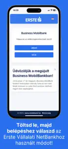 Erste Business MobilBank screenshot #1 for iPhone