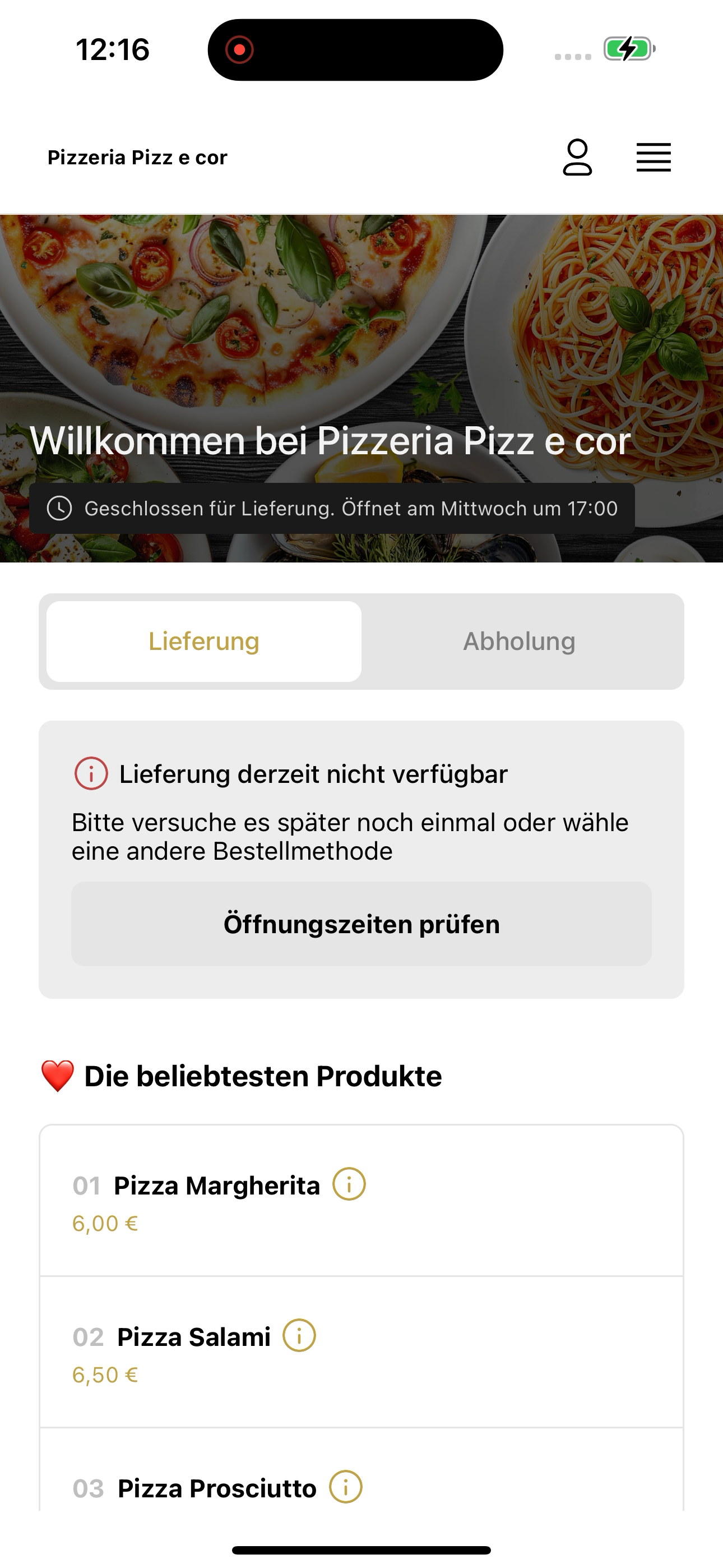 Pizzeria Pizz e cor screenshot 6