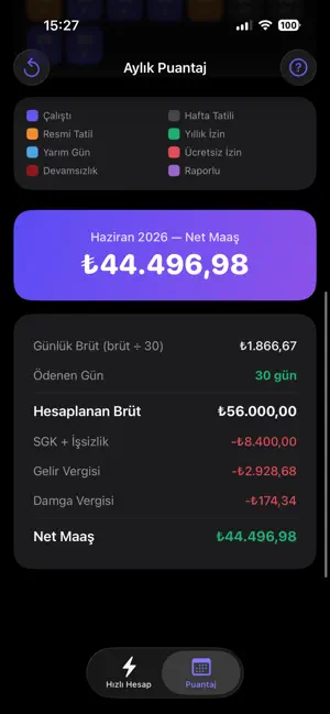 MaaşPro: Maaş Hesaplama screenshot 4