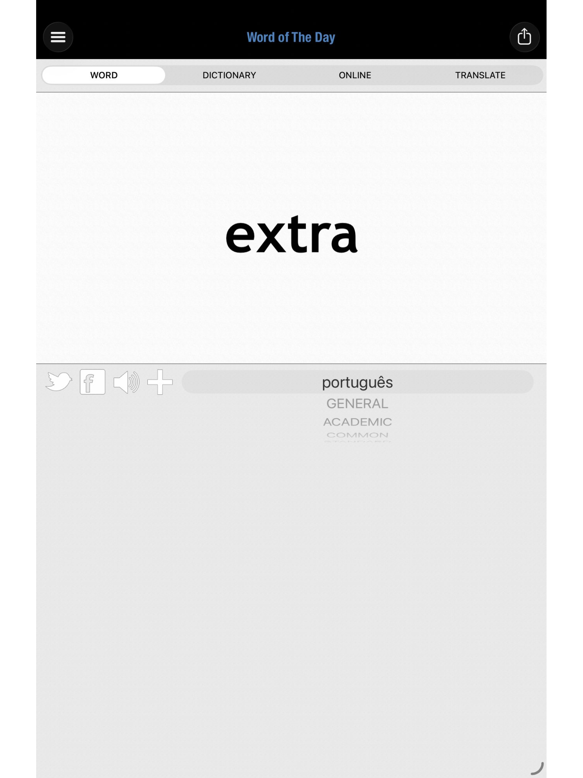 Portuguese Dictionary +