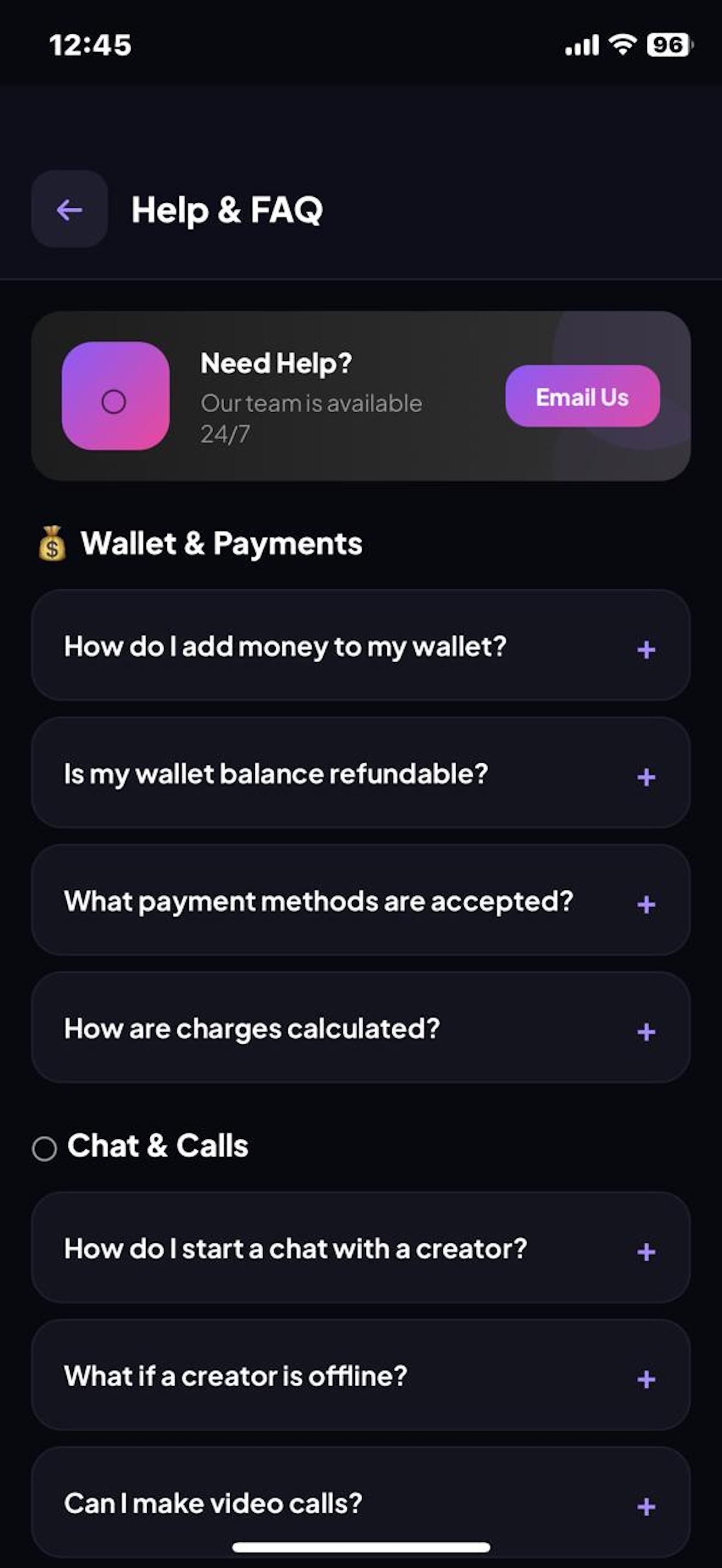 RTGLIVE –Go Live, Chat,Connect screenshot 8