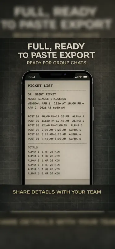 Picket List screenshot 10 of 10