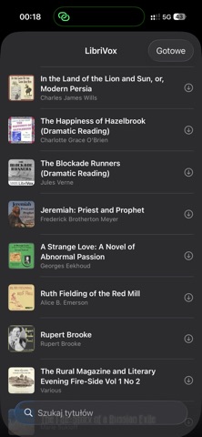 LocalAudioBooksPlayer iPhone screenshot