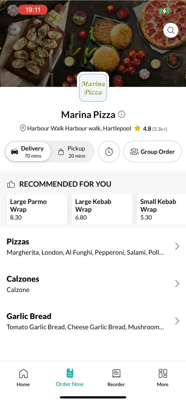 Screenshot #2 pour Marina Pizza