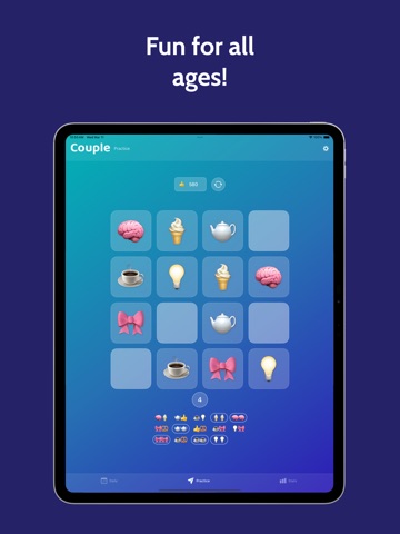 Couple: Daily Memory Match iPad screenshot