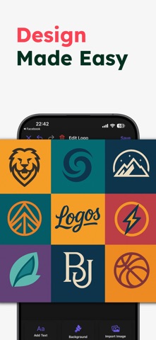 AI Logo & Design Creator iPhone screenshot