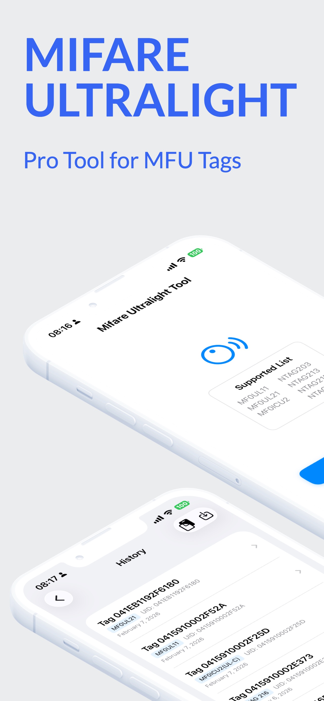 MIFARE Ultralight screenshot 1