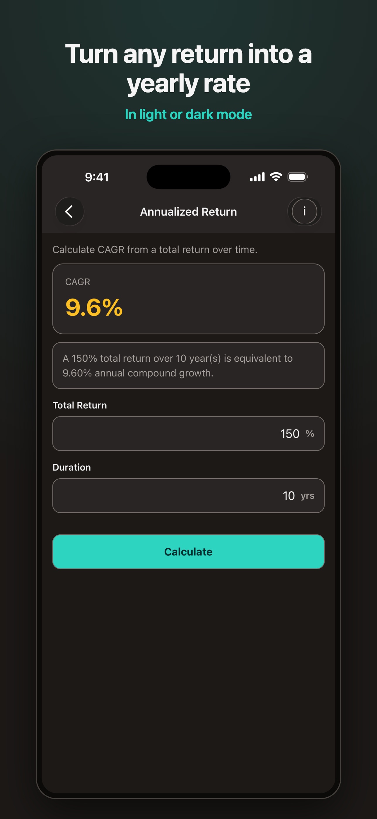 Screenshot 6 of InvestMath: Compound Interest