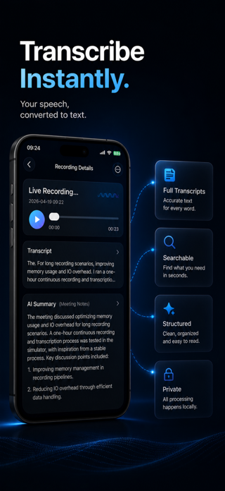 AI Local Recorder Screenshot 2 of 5