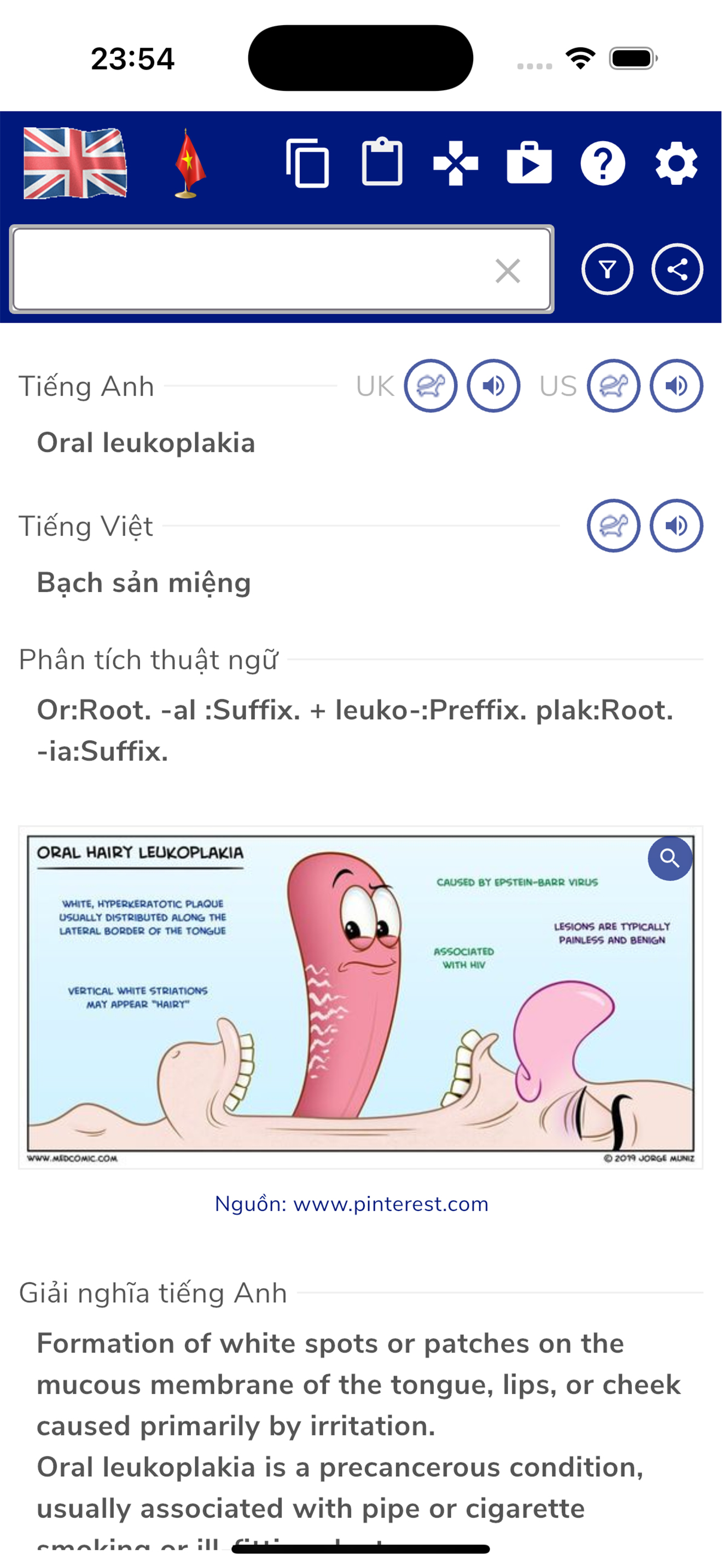 Từ Điển Thuật Ngữ Y Khoa