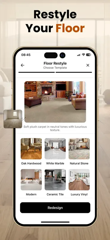DreamHome AI - Interior Design screenshot 7 of 9