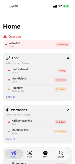 FamilyVault Organizer screenshot 1