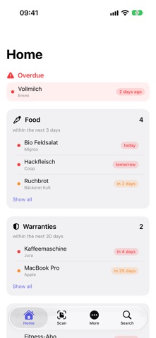 FamilyVault Organizer screenshot 1