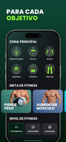 Gymax: Entrenamiento Muscular iPhone screenshot 3