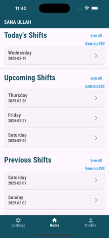 ShiftsSync. screenshot