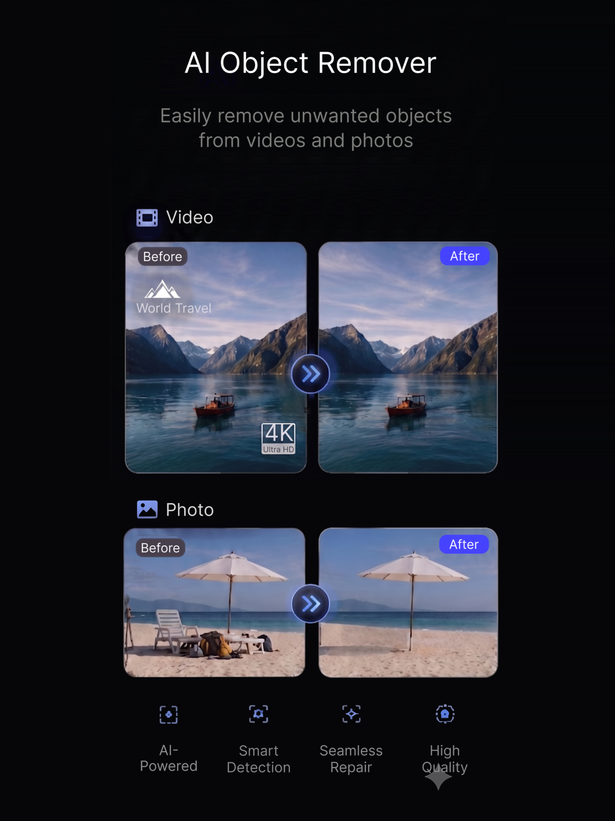 VidEraser - Logo,Text & Object screenshot 6
