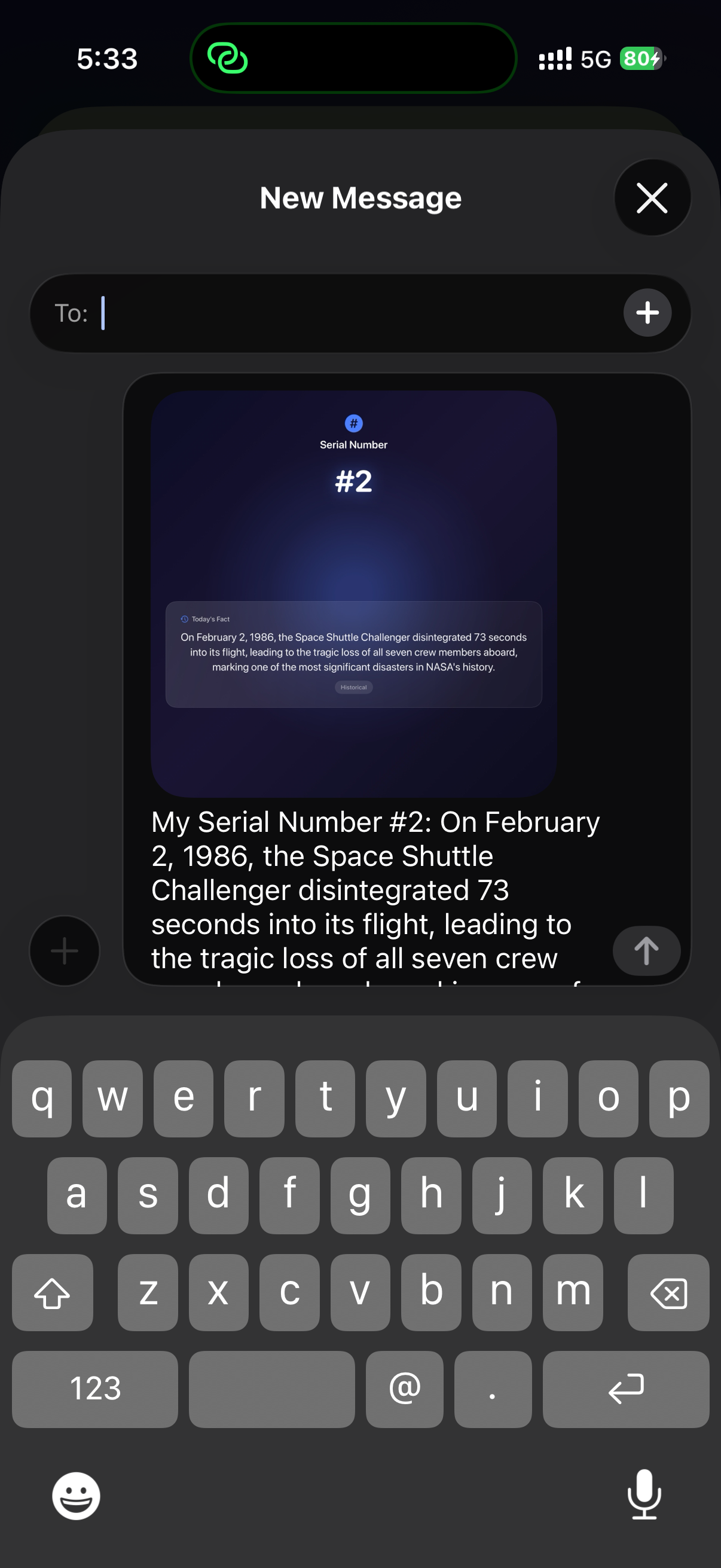 Serial Number
