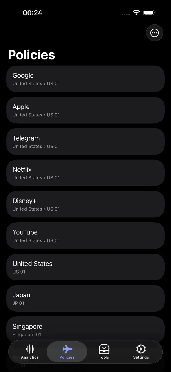 #2. Egern (iOS) 由: Byte Crossing