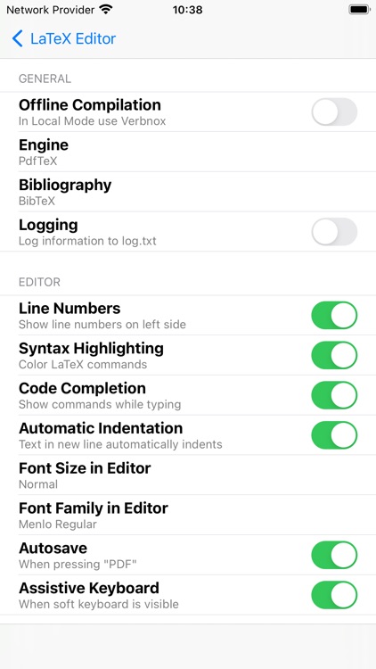 VerbTeX Pro LaTeX Editor screenshot-3