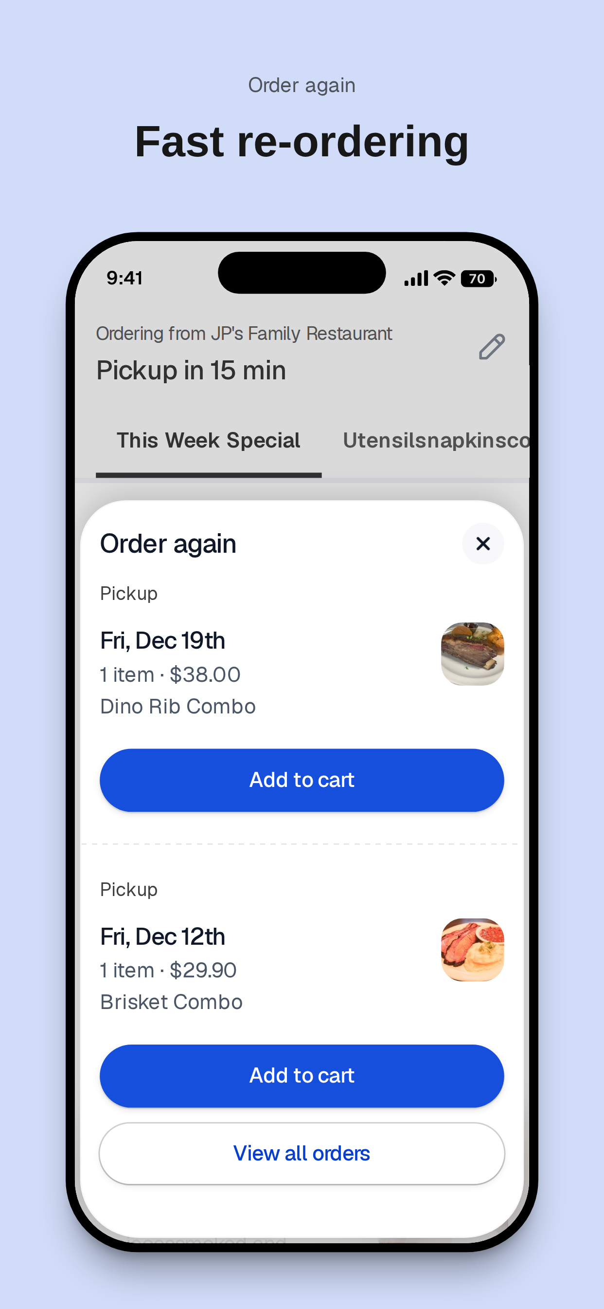 JP's Family Restaurant screenshot 4