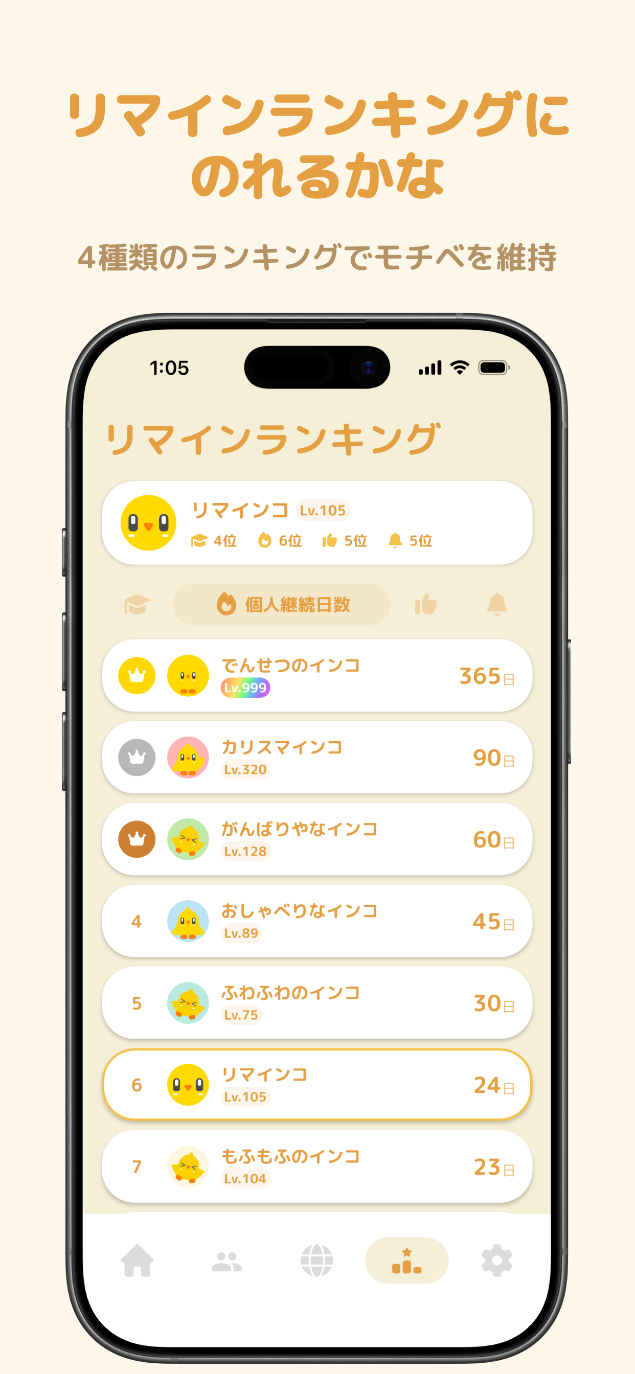 リマインコ - みんなで続けるリマインダーアプリ