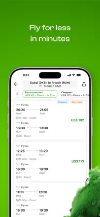 Wego Flights & Hotels Bookingのスクリーンショット（2/7）