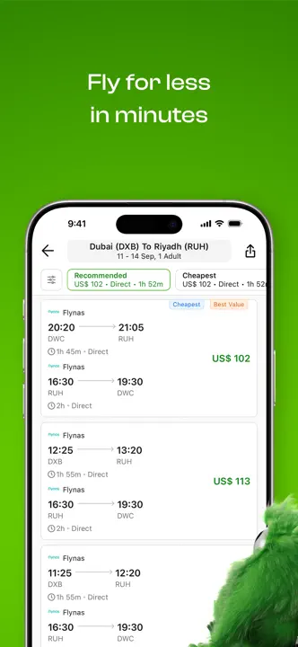 Wego Flights & Hotels Bookingのスクリーンショット（2/7）