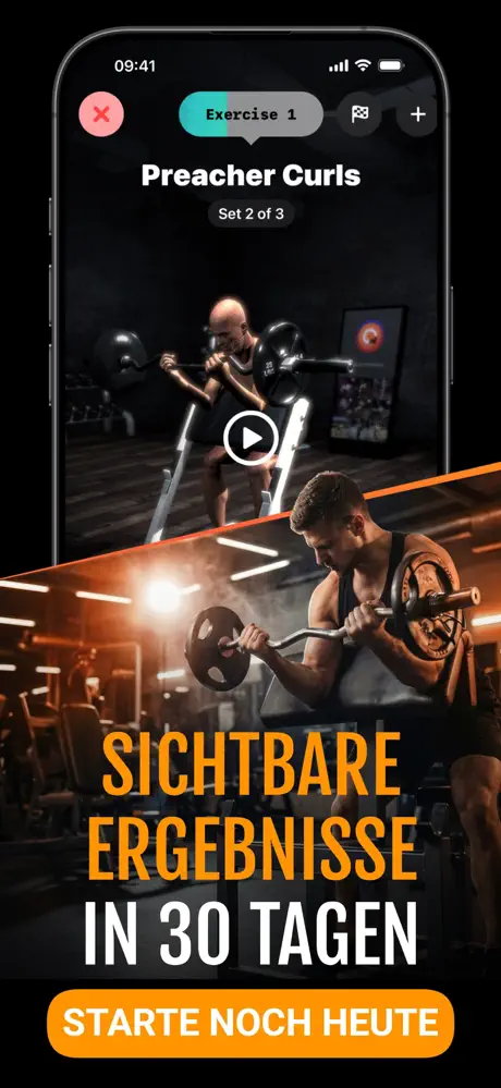 Gym & Home Fitness Workout Log screenshot 2