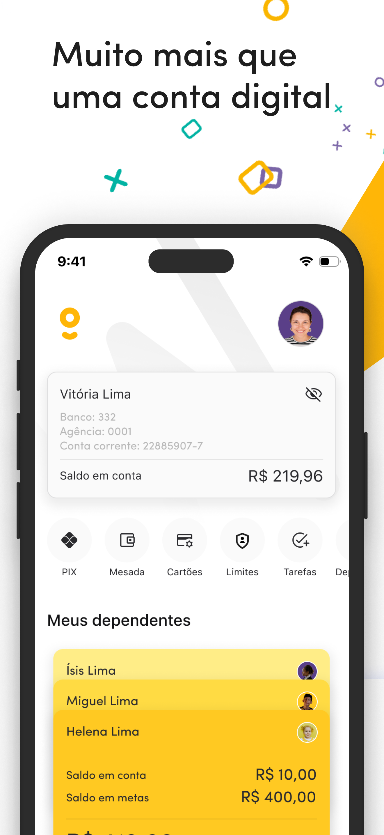 Powpay: Cartão Mesada,Educação
