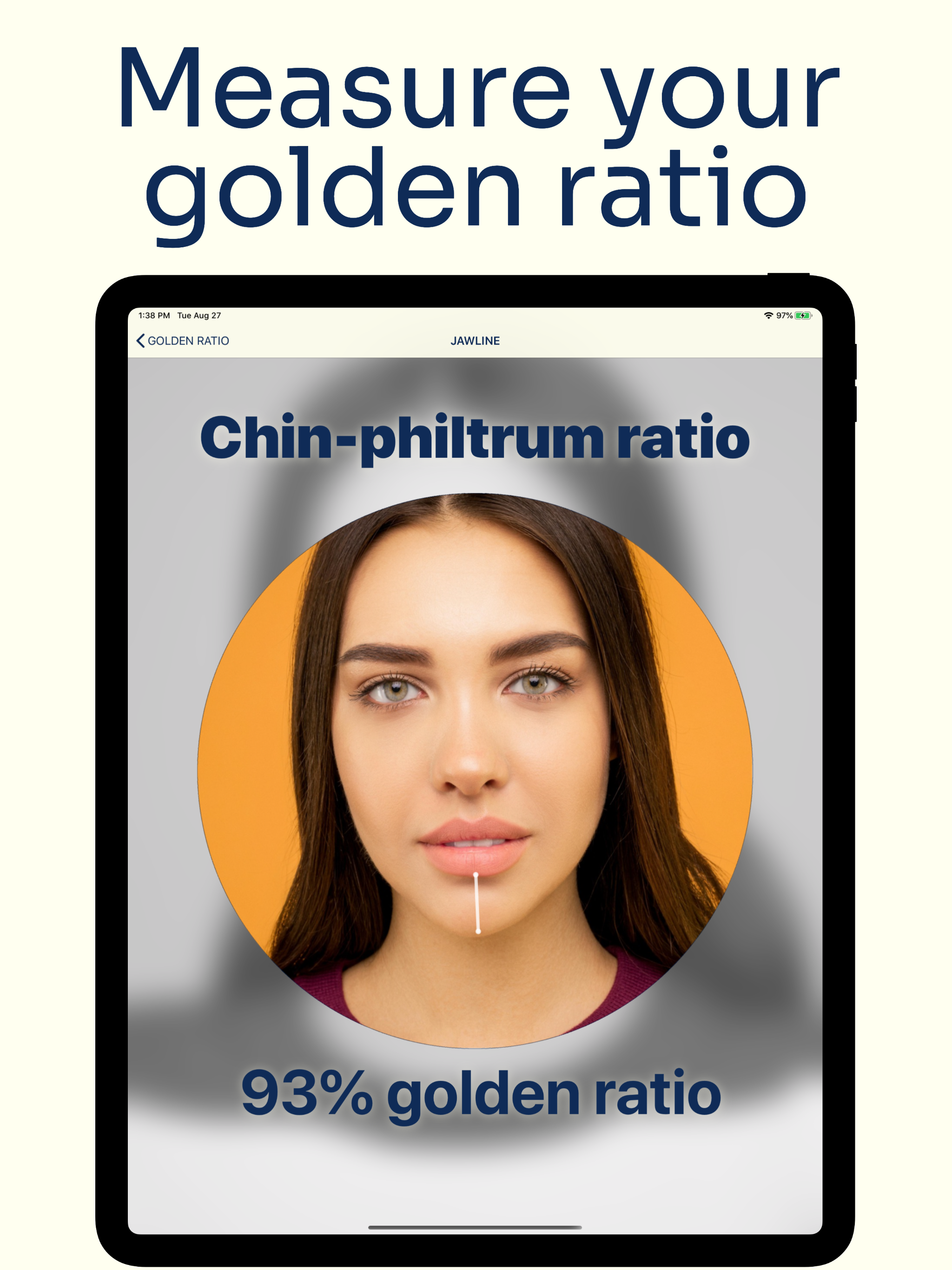 Measure Face Features - Milly