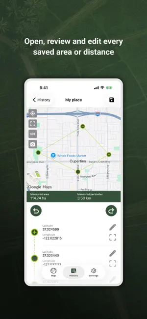 My GPS Area Calculator screenshot 3