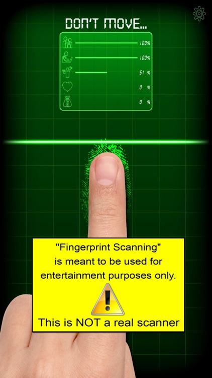 Fingerprint Scan Simulator