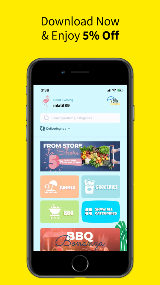 #5. Flamingo Hyper Market (iOS) 由: Momentum Solutions co.
