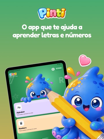 Pinti: Learn ABC & Write iPad screenshot
