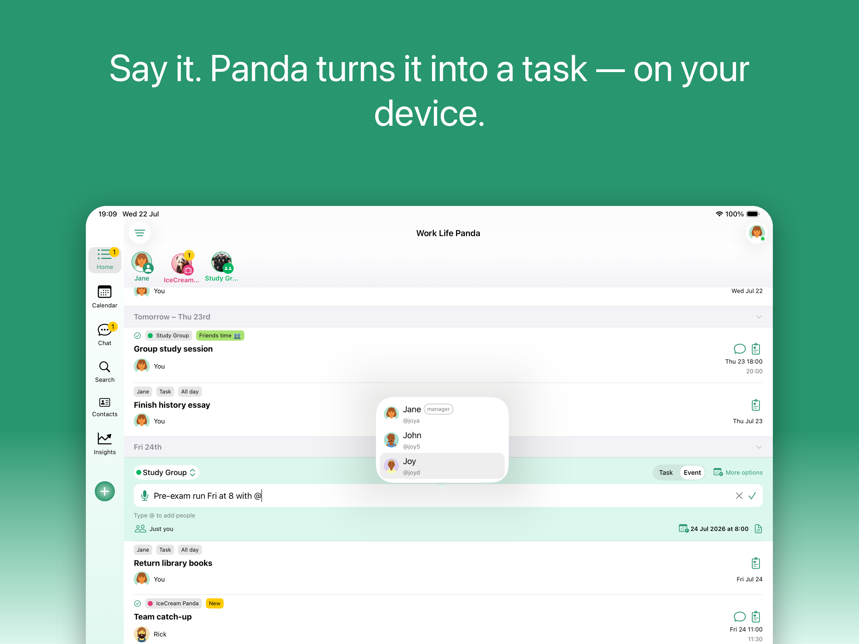 Work Life Panda: Plan & Chat screenshot 9