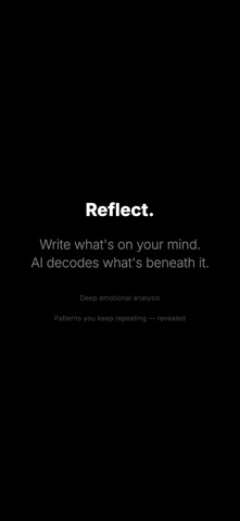 Reflekt: AI Reflection Diary Screenshot 4 of 9