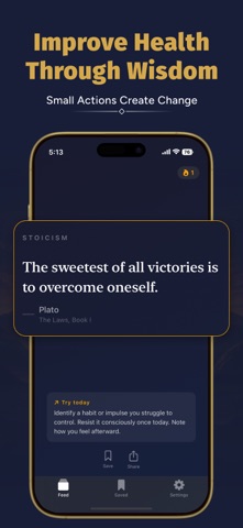 ScrollWisdom: Daily Stoicism Screenshot 4 of 8