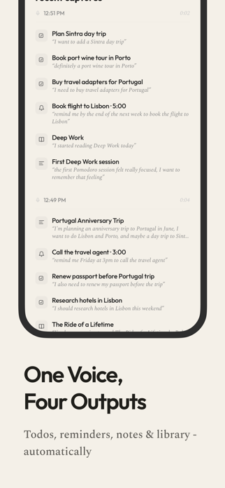 Brain Dump: ADHD Voice Notes Screenshot 2 of 7