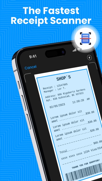 Cam Scanner > Scan to PDF