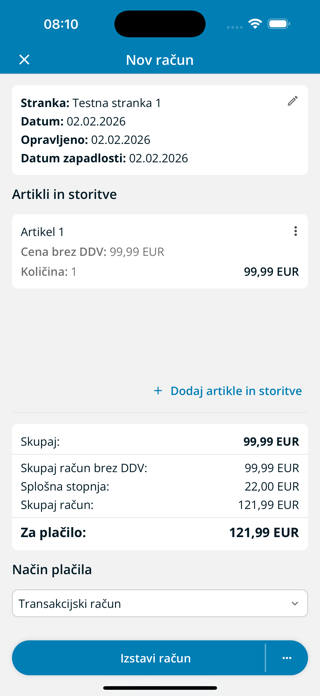 Minimax Accounting Screenshot 3 of 5