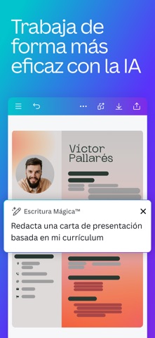 Canva Editor de Fotos y Vídeos App Store preview screenshot 8