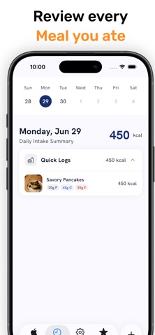 Calio - Eat & Track Screenshot 3 of 5