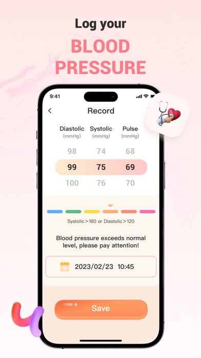 Blood Pressure Level Checker Screenshot