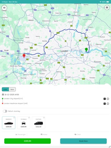 Primeride iPad screenshot