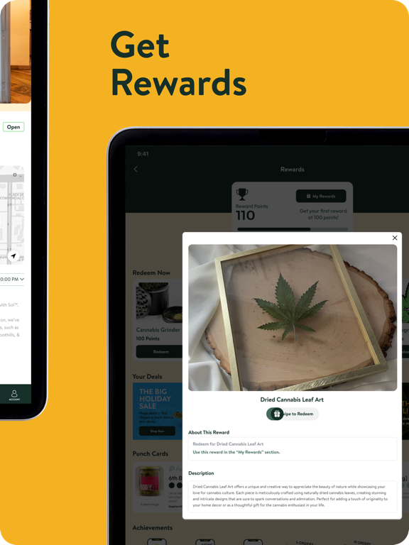 Sol Flower iPad screenshot 4 - Shopping app